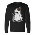 Ghost Pocket Birthday Halloween Costume Ghoul Spirit Long Sleeve Gifts ideas