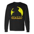 Giallo Italian Horror Movies 70S Retro Italian Horror Long Sleeve T-Shirt Gifts ideas