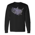 God Shed His Grace On Thee Distressed Usa Map And Flag Long Sleeve T-Shirt T-Shirt Gifts ideas