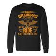 Grandad Motorbike Vintage Biker Classic Motorcycle Long Sleeve T-Shirt T-Shirt Gifts ideas