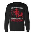 Groom's CrewGroom Groomsmen Bachelor Party Long Sleeve T-Shirt Gifts ideas
