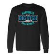 Happiness Big Fish And Witness Fishing Long Sleeve T-Shirt Gifts ideas