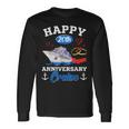 Happy 20Th Anniversary Cruise Wedding Anniversary Long Sleeve T-Shirt Gifts ideas