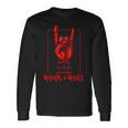 Heavy Metal Guitar Death Metal Rock N Roll Music Long Sleeve T-Shirt Gifts ideas