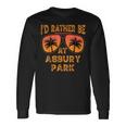 I'd Rather Be At Asbury Park New Jersey Vintage Retro Long Sleeve T-Shirt Gifts ideas