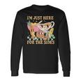 I'm Just Here For The Sides Vegetarian Vegan Thanksgiving Long Sleeve T-Shirt Gifts ideas