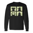 Inscryption Four Scribes Boss Psychological Card Game Scary Long Sleeve T-Shirt Gifts ideas