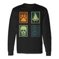 Inscryption Psychological Horror Card Categories Spooky Game Spooky Long Sleeve T-Shirt Gifts ideas