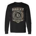 It's A Harry Thing You Wouldn't Understand Name Vintage Long Sleeve T-Shirt Gifts ideas