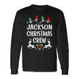 Jackson Name Christmas Crew Jackson Long Sleeve T-Shirt Gifts ideas