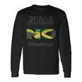 Jamaica Honor No Weakness Pride Clothing Long Sleeve T-Shirt Gifts ideas