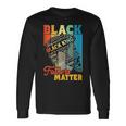 Junenth Black Fathers Matter Dad Pride Fathers Day 2023 Long Sleeve T-Shirt T-Shirt Gifts ideas