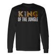 King Of The Jungle Zoo Safari Squad Family Birthday Party Long Sleeve Gifts ideas