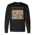 La Profesora Spanish Speaking Country Flags Long Sleeve T-Shirt Gifts ideas