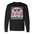 Lab Assistant Dog Lover Owner Pet Animal Labrador Retriever Long Sleeve T-Shirt Gifts ideas
