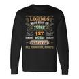 Legends Were Born On June 1 Birthday The 1St Awesome Happy Long Sleeve T-Shirt Gifts ideas