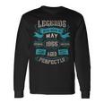 Legends Were Born In May 1966 Birthday Long Sleeve T-Shirt Gifts ideas
