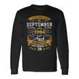 Legends Born In September 1994 Decoration 29 Years Old Long Sleeve T-Shirt Gifts ideas