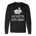 Life Is Better With A Bunny Cute Critter Long Sleeve T-Shirt Gifts ideas