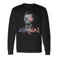 Lincoln Merica 4Th July Or Memorial Day Outift Long Sleeve T-Shirt Gifts ideas