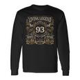 Living Legend 1930 93Rd Birthday Long Sleeve T-Shirt Gifts ideas