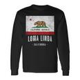 Loma Linda California Cali City Souvenir Ca Flag Top Long Sleeve T-Shirt Gifts ideas