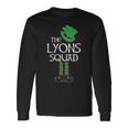 Lyons Name The Lyons Squad Leprechaun V2 Long Sleeve T-Shirt Gifts ideas