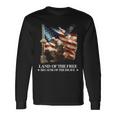 Memorial Day Land Of Free Because Of Brave Veterans American Long Sleeve T-Shirt Gifts ideas