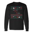 Merry Xmas Pharmacist Ugly Christmas Sweater Pharmacy Tech Long Sleeve T-Shirt Gifts ideas