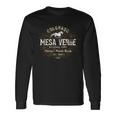 Mesa Verde Vintage Retro Mesa Verde National Park Long Sleeve T-Shirt Gifts ideas