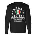 Mexican Husband Mexico Heritage Flag For Wife Long Sleeve T-Shirt T-Shirt Gifts ideas