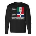 Mexico Dominican Republic Mexican Flag Pride Long Sleeve T-Shirt Gifts ideas