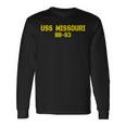 Missouri Veterans Day Memorial Day Father Grandpa Dad Son Long Sleeve T-Shirt T-Shirt Gifts ideas