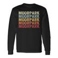 Moorpark California Moorpark Ca Retro Vintage Text Long Sleeve T-Shirt Gifts ideas