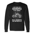 Motorcycle Grandfather Biker Grandpa Fathers Day Long Sleeve T-Shirt T-Shirt Gifts ideas