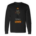 My Name Is Lewis I Am Not A Jack O Lantern Long Sleeve T-Shirt Gifts ideas