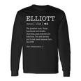 The Names Elliott Adult Definition Personalized Definition Long Sleeve T-Shirt T-Shirt Gifts ideas The Names Elliott Adult Definition Personalized Definition Long Sleeve T-Shirt T-Shirt Gifts ideas