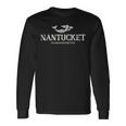 Nantucket Ma Vintage Mermaid & Seashell Long Sleeve T-Shirt Gifts ideas