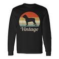 Olde English Bulldog Dog Vintage Retro Style 60S 70S 70S Vintage Long Sleeve T-Shirt T-Shirt Gifts ideas