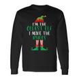 Oldest Elf Family Matching Christmas Pajama Party Long Sleeve T-Shirt Gifts ideas