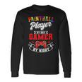 Paintball Paintballer Video Gamer Shooting Team Sport Master Long Sleeve T-Shirt Gifts ideas