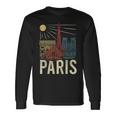 Paris France Paris Vacation Eiffel Tower Paris Souvenir Long Sleeve T-Shirt T-Shirt Gifts ideas