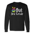 Peace Out 3Rd Grade Tie Dye Graduation Class Of 2023 Long Sleeve T-Shirt T-Shirt Gifts ideas