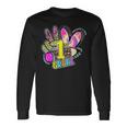 Peace Out First Grade Last Day Of School End Of School Long Sleeve T-Shirt T-Shirt Gifts ideas