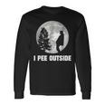 I Pee Outside Camping I Love Peeing Outside For Men Long Sleeve T-Shirt Gifts ideas