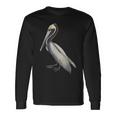 Pelican Cute Brown Pelican Long Sleeve T-Shirt Gifts ideas
