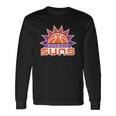 Phoenix Basketball Suns Basketball Ball Shine Basketball Long Sleeve T-Shirt T-Shirt Gifts ideas
