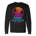 Port Hueneme California Retro 80S Long Sleeve T-Shirt Gifts ideas