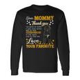 Portuguese Water Dog Dear Mommy Thank You For Being My Mommy Long Sleeve T-Shirt Gifts ideas