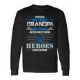 Proud Air Force Grandpa Usair Force Veterans Day Long Sleeve T-Shirt T-Shirt Gifts ideas